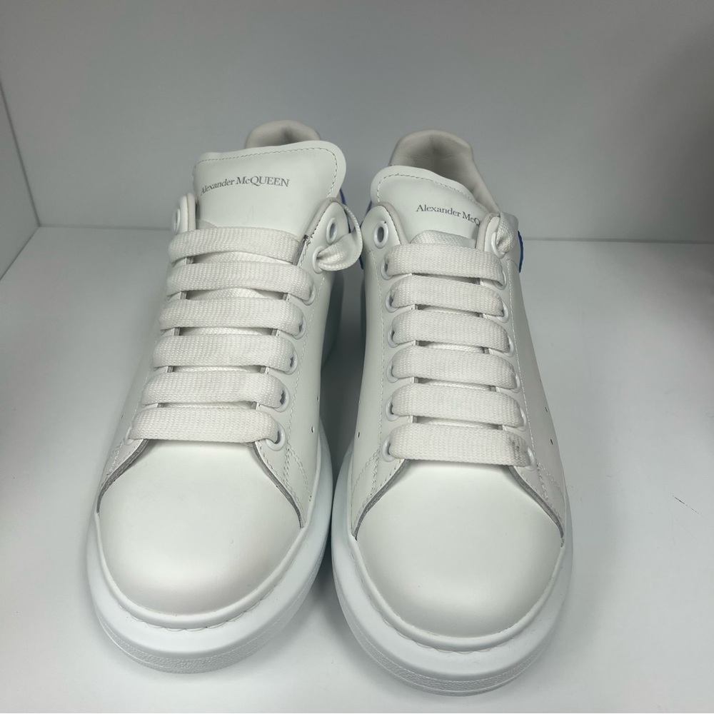 Alexander McQueen Women's Oversized Embossed Logo Colorblocked Sneakers